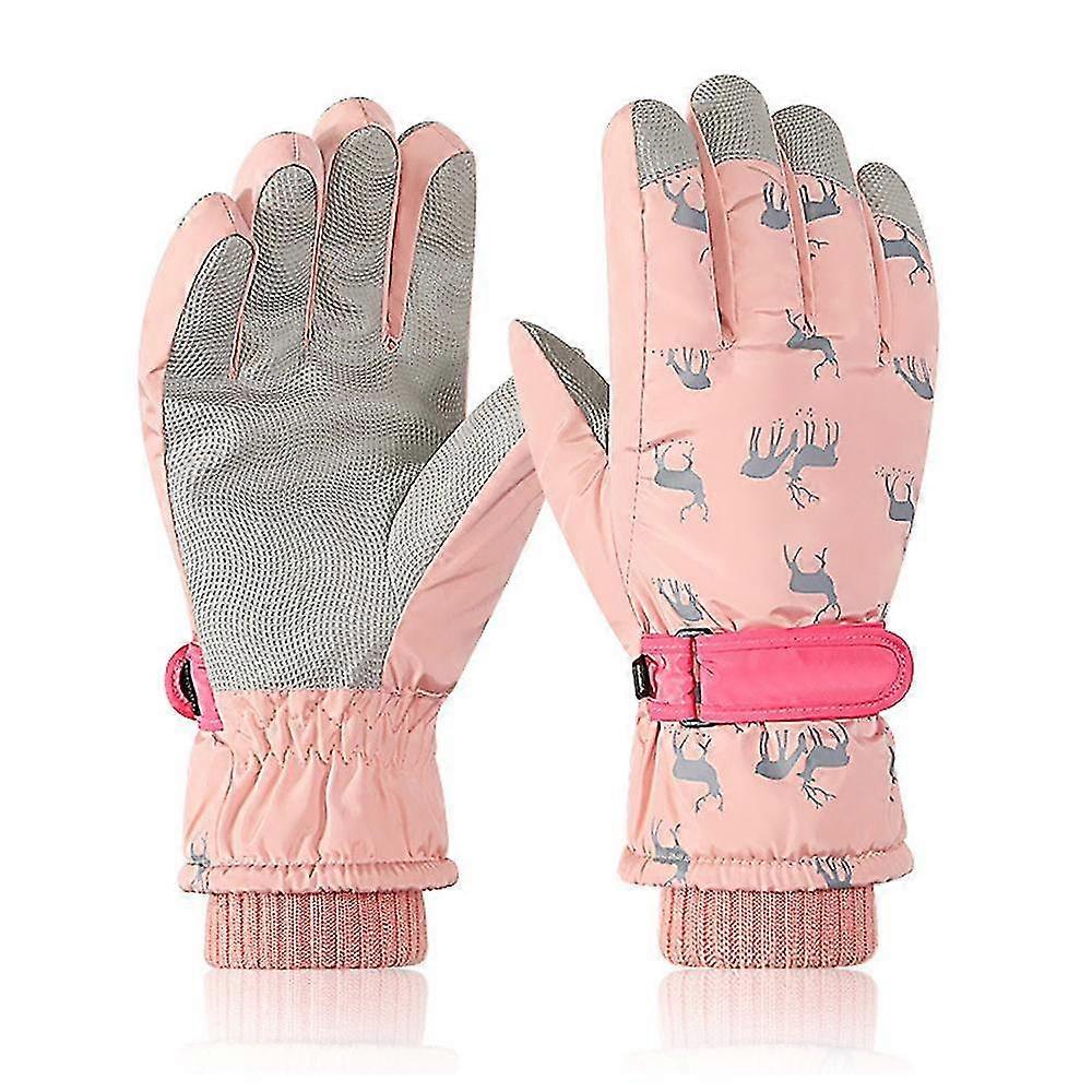 Ski Snow Gloves Winter Cold Weather Windproof Warm Skis