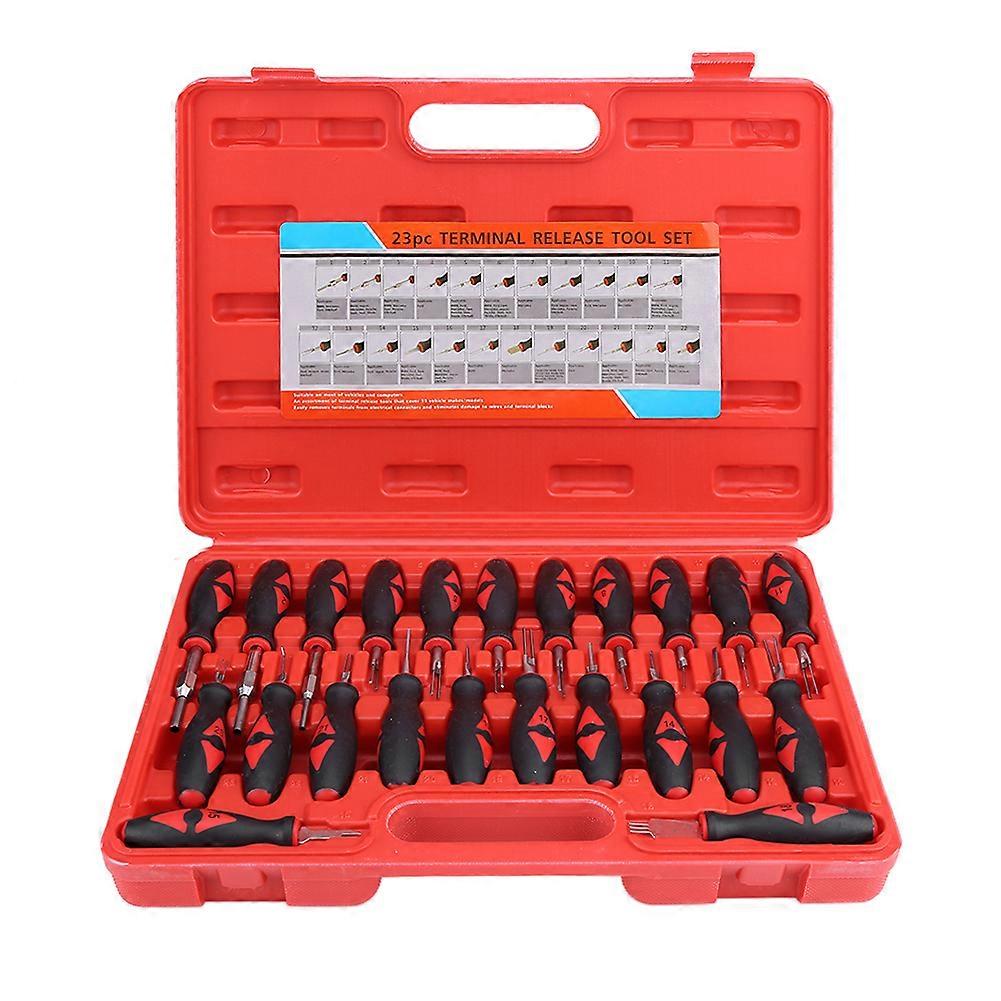 23pcs Universal Automotive Terminal Release Removal Remover Tool Kit