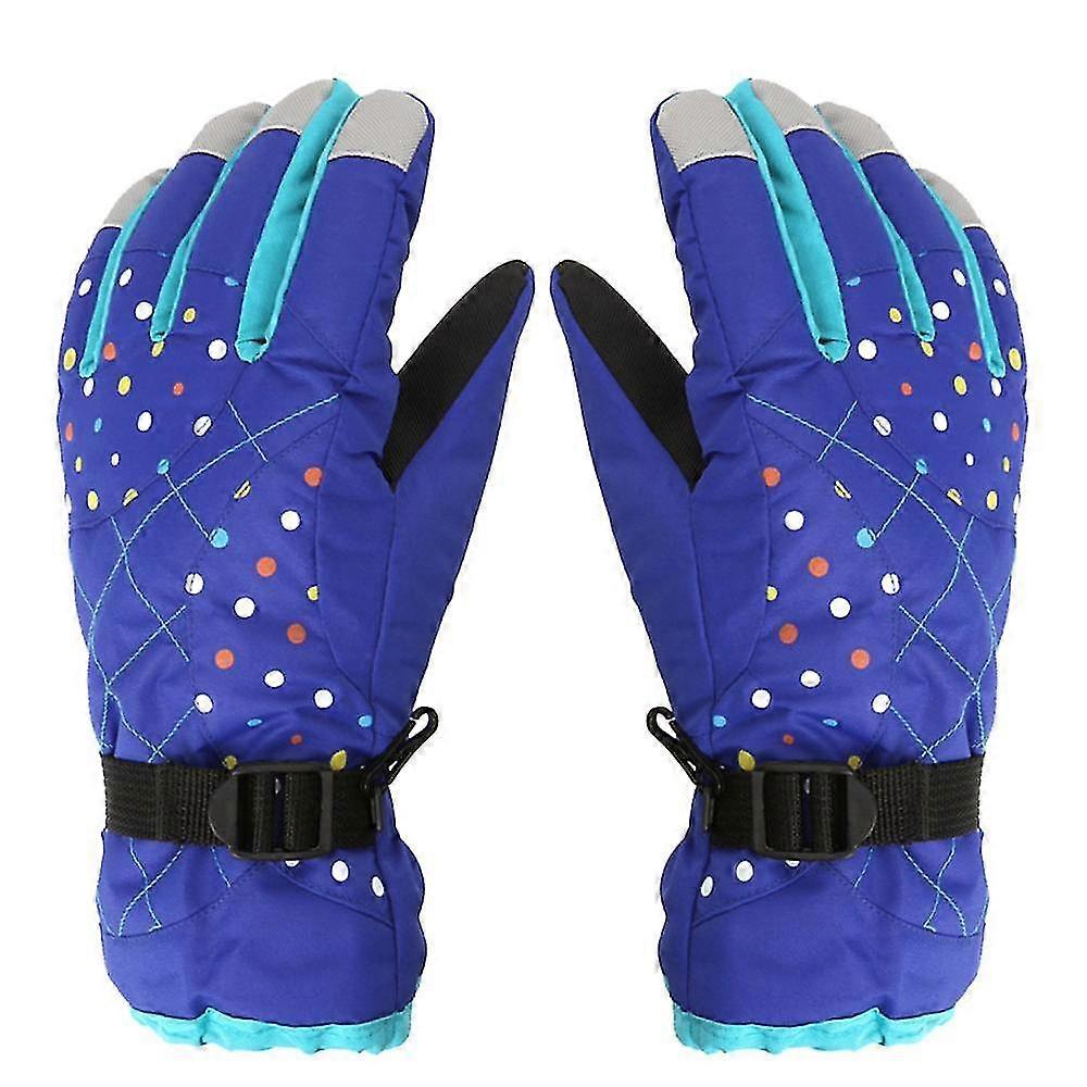 Yeni Bayan Kayak Eldivenleri Plus Polar Kalın Kış Sıcak Eldivenler Açık Hava Sporları