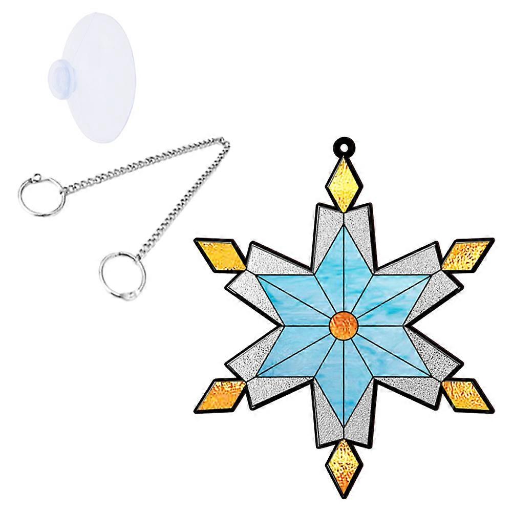 Christmas Snowflake Hanging Ornaments Xmas Tree Decoration Xmas Party Snowflake Hanging Sign