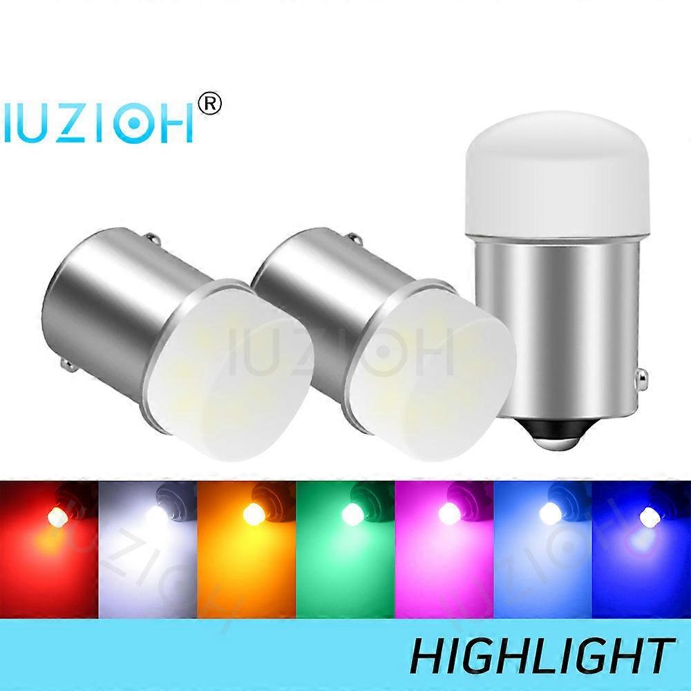 IUZIOH 1x 24V 12V BA15S BAY15D 1156 1157 Strobe Flaş araba lambası P21W P21 / 5W Led Ampul Kamyon R10W Sis Fren Geri Sinyal Lambası