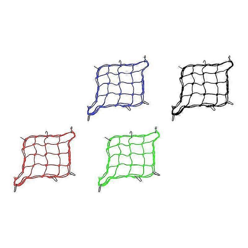 4ks Elastické sítě na zavazadla Těžké kolo Zavazadlové šňůry Na kolo Pevné sítě