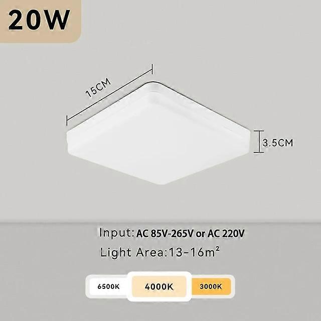 مصباح السقف LED المطبخ الحديث APP الذكية يعتم سيل بريق لوحة غرفة الثريا لاعبا اساسيا المنزل ديكور مربع ضوء السقف