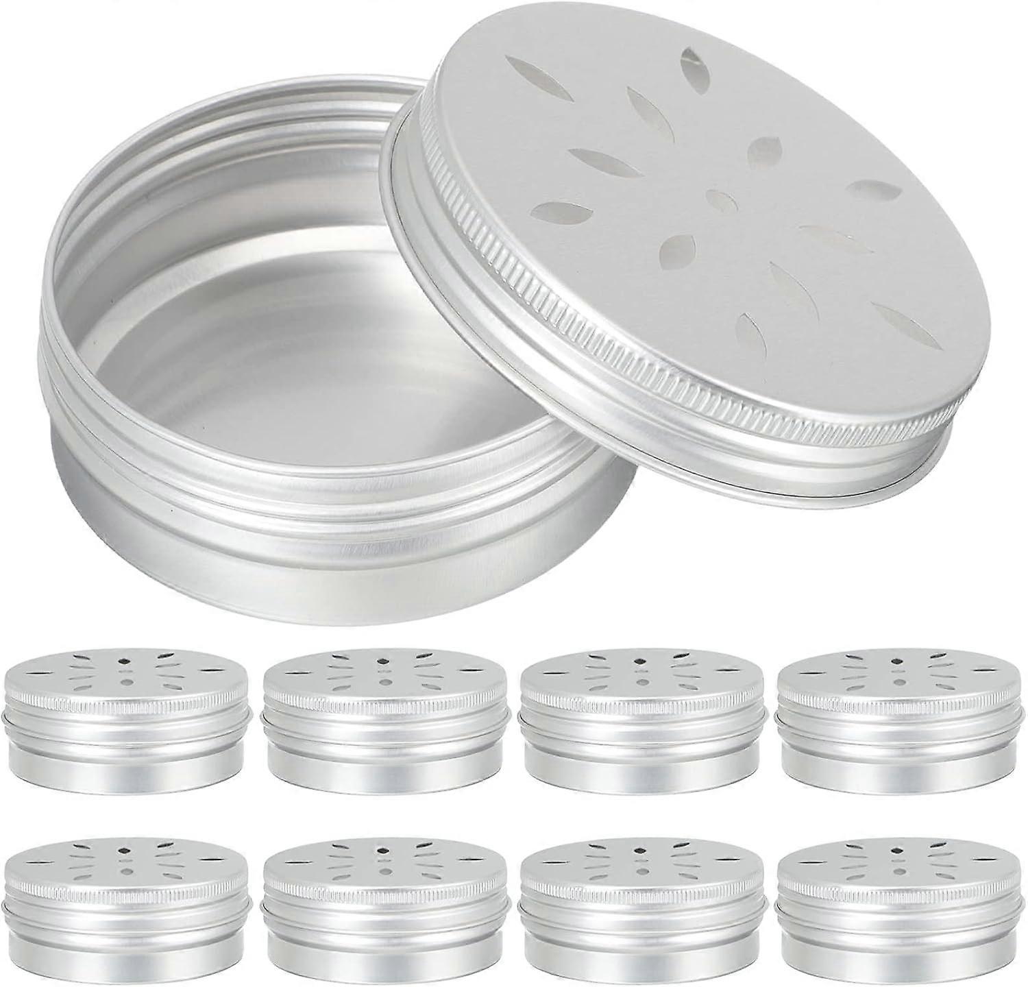 Dog Work Tins 10pcs Dog Scent Training Box Dog Nose Work Containers Metal Tins Round Tin Containers