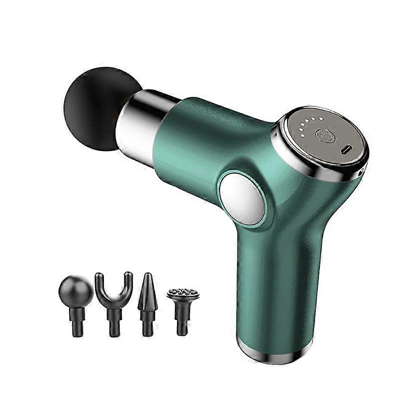 Ultra-Silent Handheld Body Muscle Massager with Adjustable Speed Heads