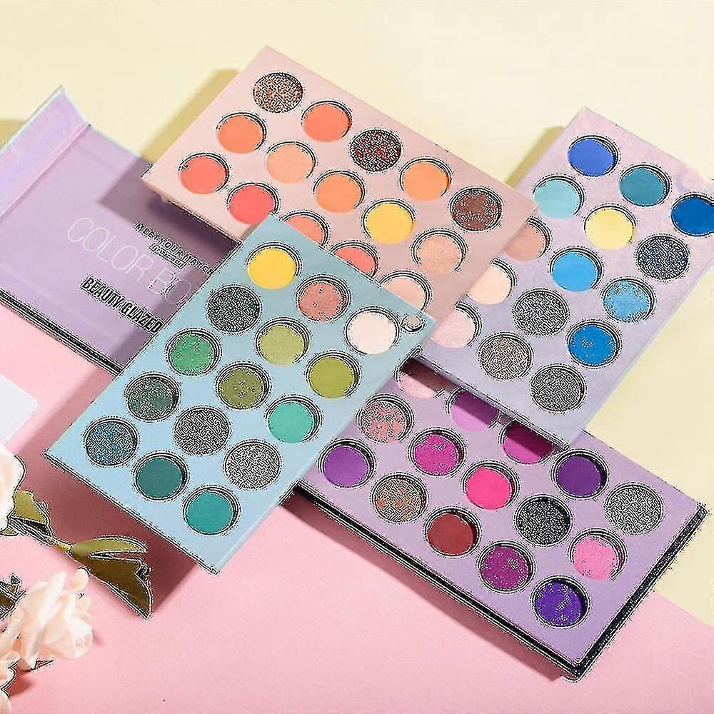 60 Color Matte Makeup Eyeshadow Palette 4 In 1 Glitter Palette Eyeshadow Big Pigmented |Eye Shadow