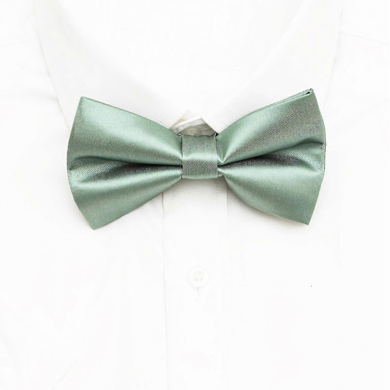 Tuxuan Dusty Sage Nœud papillon de mariage