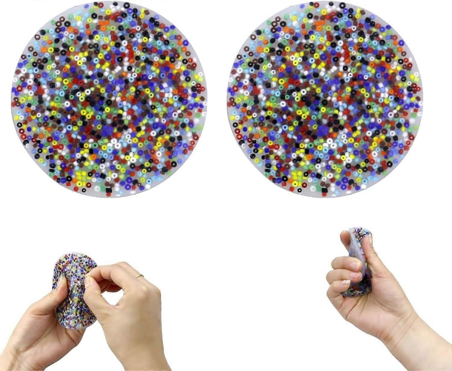 Penitue 2stk Kratz-Pad Fidget Spielzeug - Sensorische Kratzplatte Gegen Angst & ADHS Bei Erwachsenen & Kindern