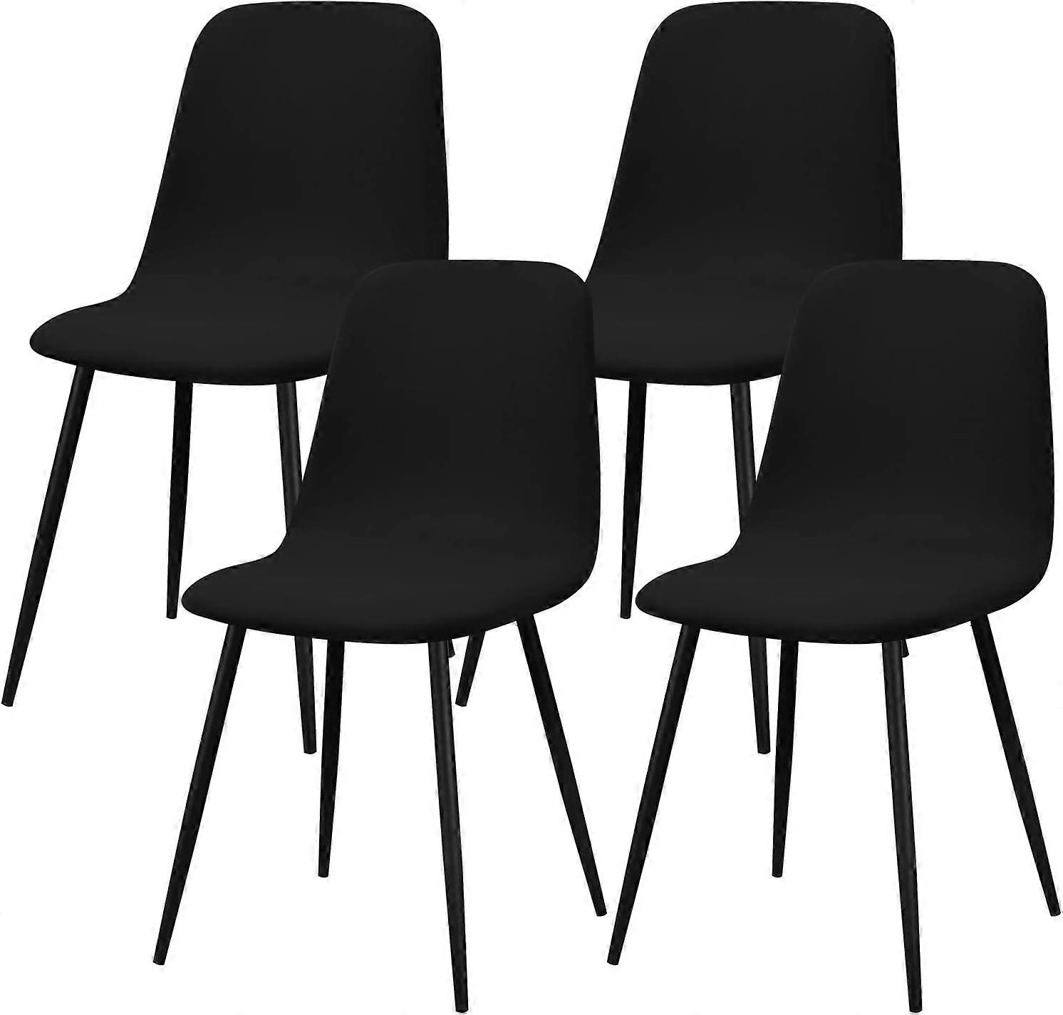Shell Chair Covers Retro Chair Slipcovers Stretch Spandex Printing Lounge Corner Chair Protector for Dining Kitchen Party Banquet Club Home Decor (A B