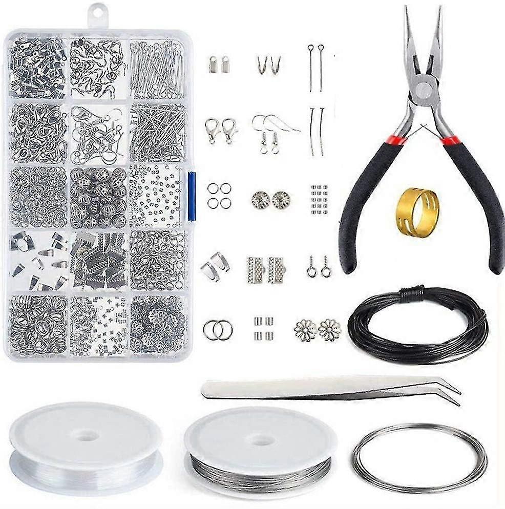 Jewelry Making Kit Repair Tools Accessories Beading Wire Pack 8 Pcs