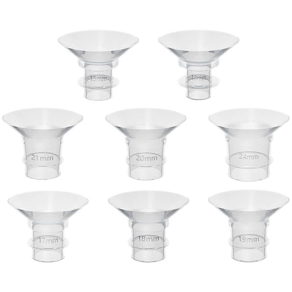 8 stuks Borstkolf Flens Inserts Siliconen Flens Inserts Vervangende Flens Inserts