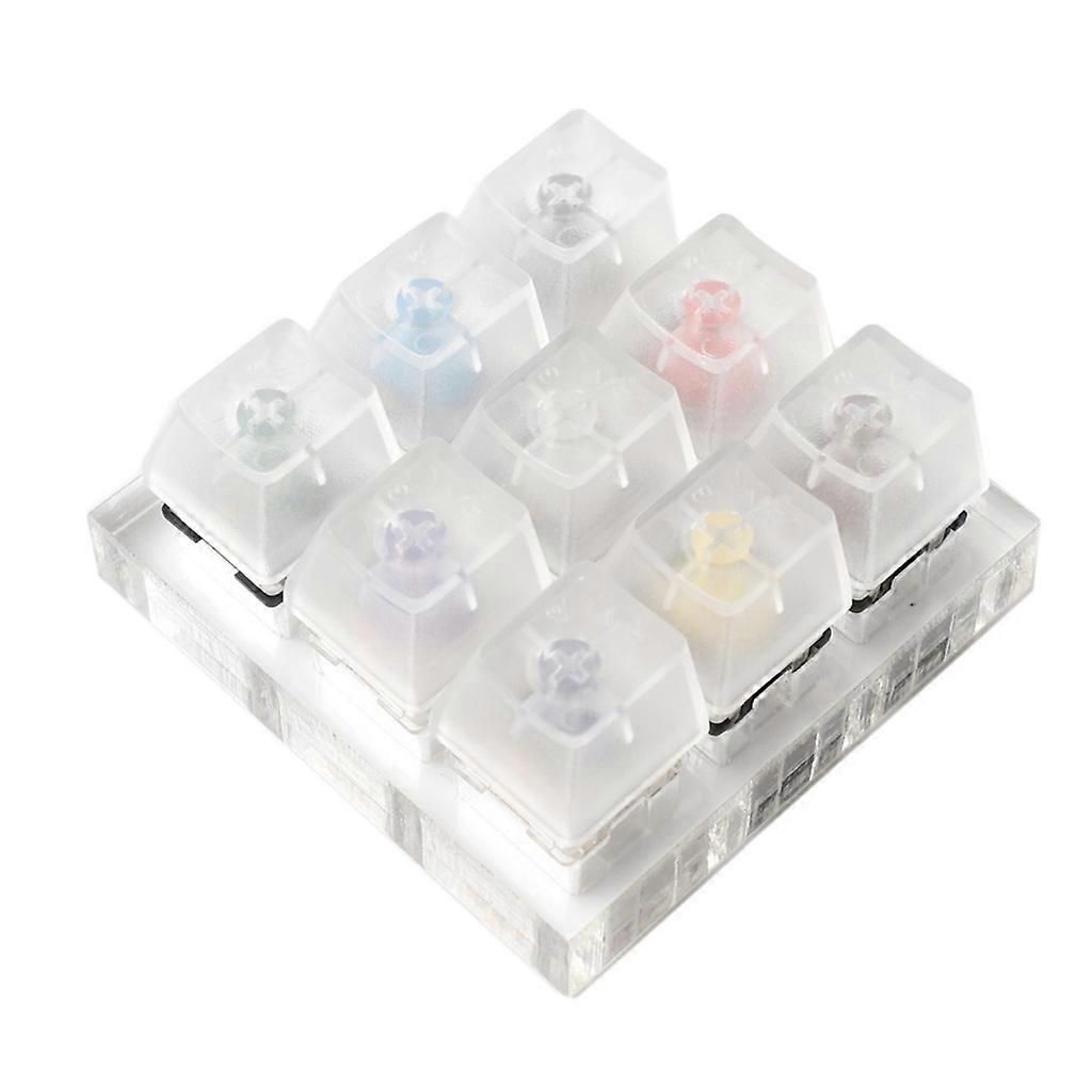 Kaihua Box 9-Key Cherry MX Switch Tester Transparent for Mechanical Keyboard
