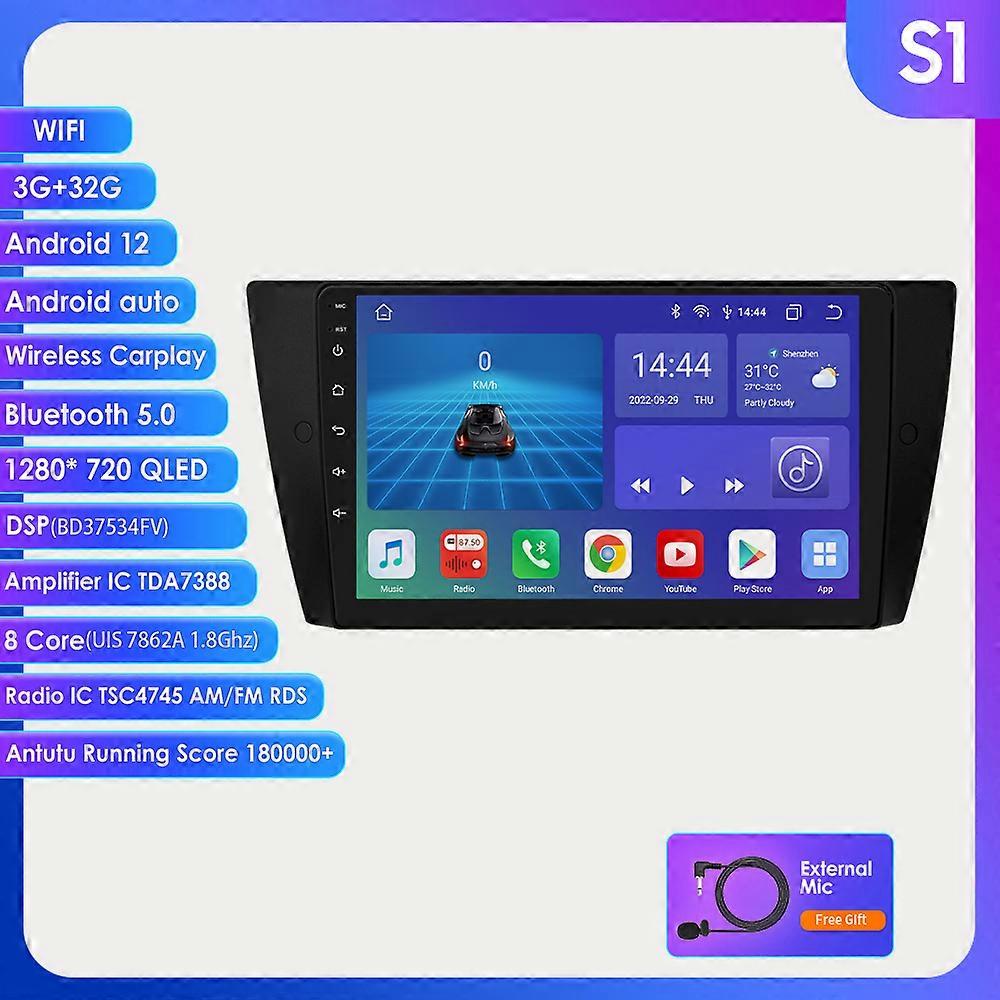 2 Din Android Car Radio Multimedia Player for BMW E90 M3 2006 - 2012 Autoradio Stereo Video Navigation GPS Audio Som Automotivo