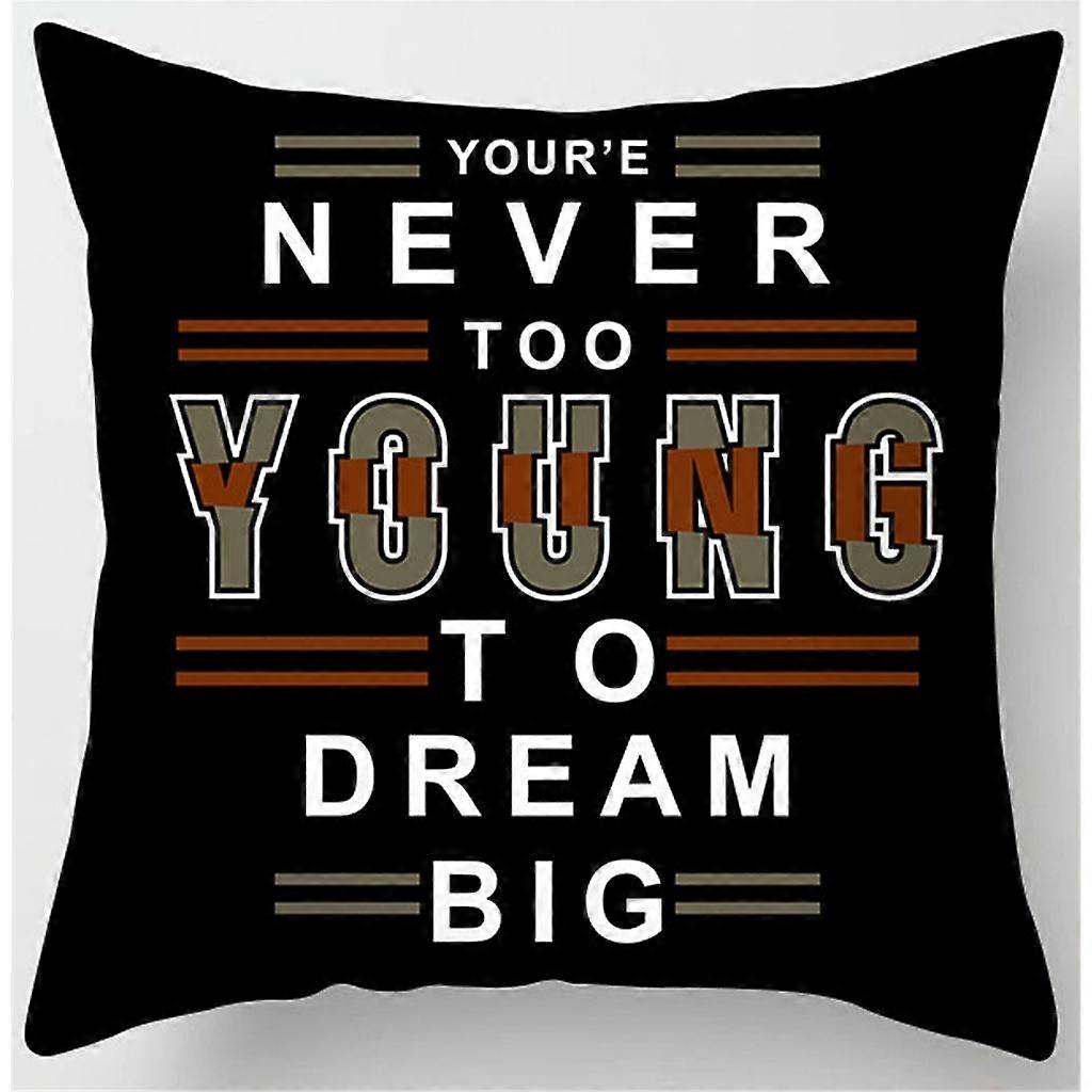 Tryck örngott Soffa Kuddfodral Design Stil -1274