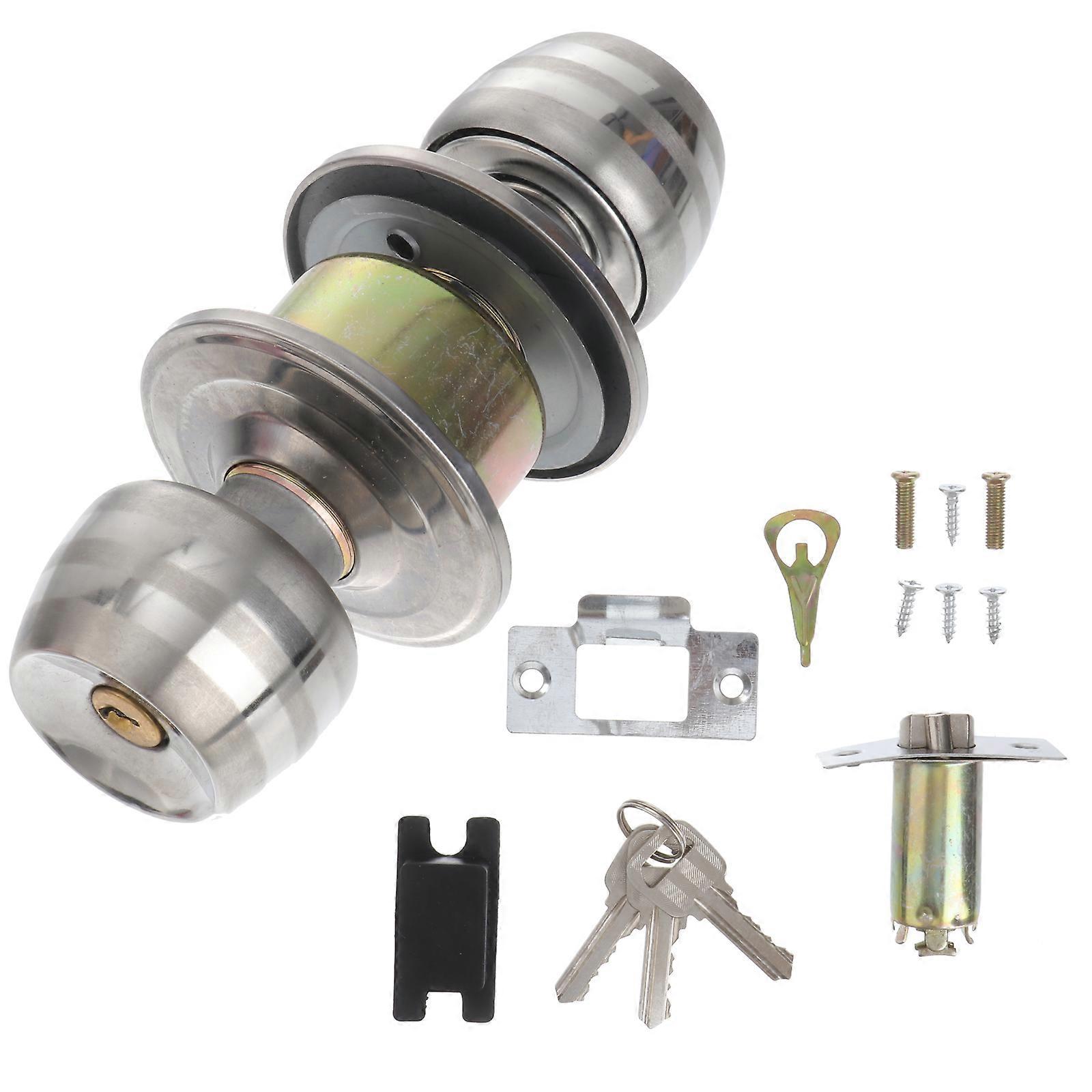 Interior Door Handle Internal Door Knobs Privacy Locks Key Indoor Door Handles