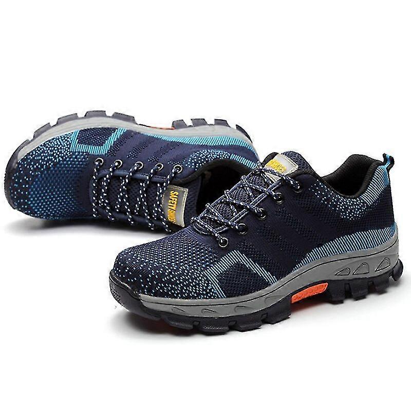 الرجال العمل السلامة أحذية الصلب اصبع القدم ثقب دليل على سلامة الأحذية الرجال تنفس الصدمات أحذية السلامة