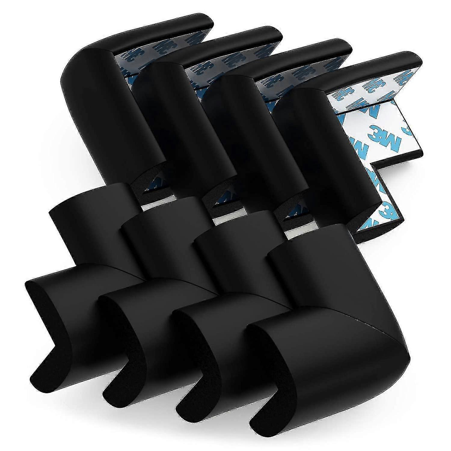 Table Corner Protector For Baby Safety-pre-attached Sharp Corner Pads To Prevent Head And Knee Injuries, 8 Pieces