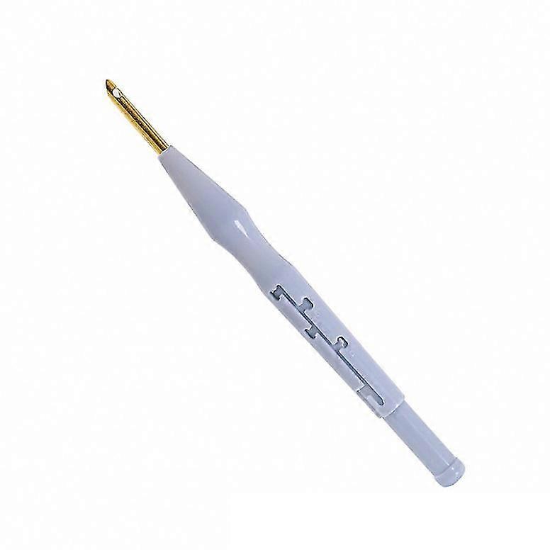 Sewing Needles Adjustable Embroidery Punch Needle Pen Tool For Stitching Applique Embellishment(1pc, Blue)