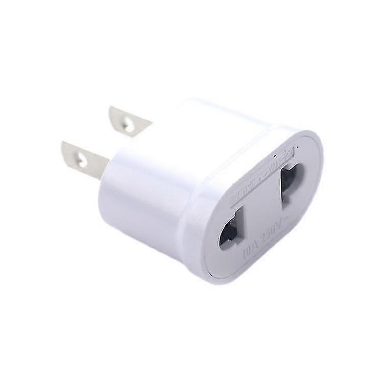Us Plug To Eu Plug Round And Flat Dual-purpose Conversion Plug Converter Socket