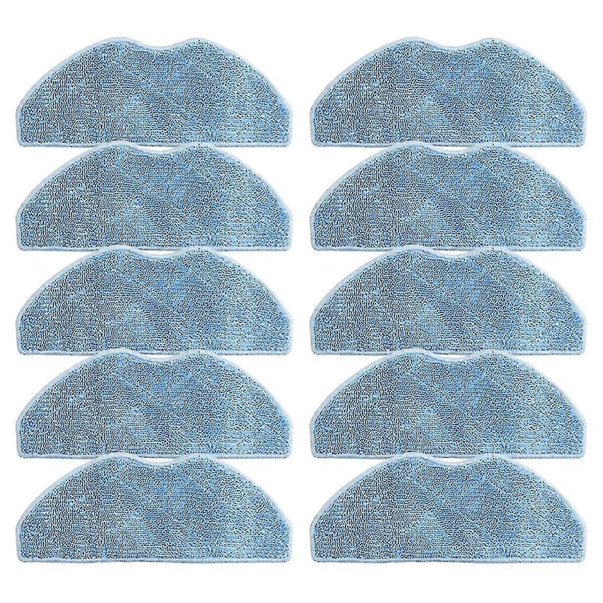 10pcs For Choice / Plus Robot Vacuum Cleaner Mop Cloths Rag Accessories Spare Kit