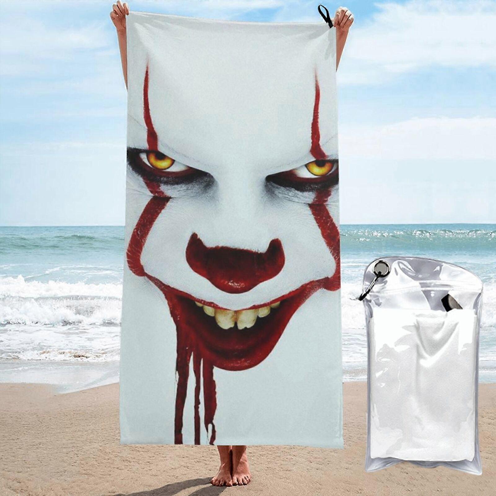 m688Pennywise Microfiber Quick-Drying Cartoon Super Absorbent Large Towel LXMT965