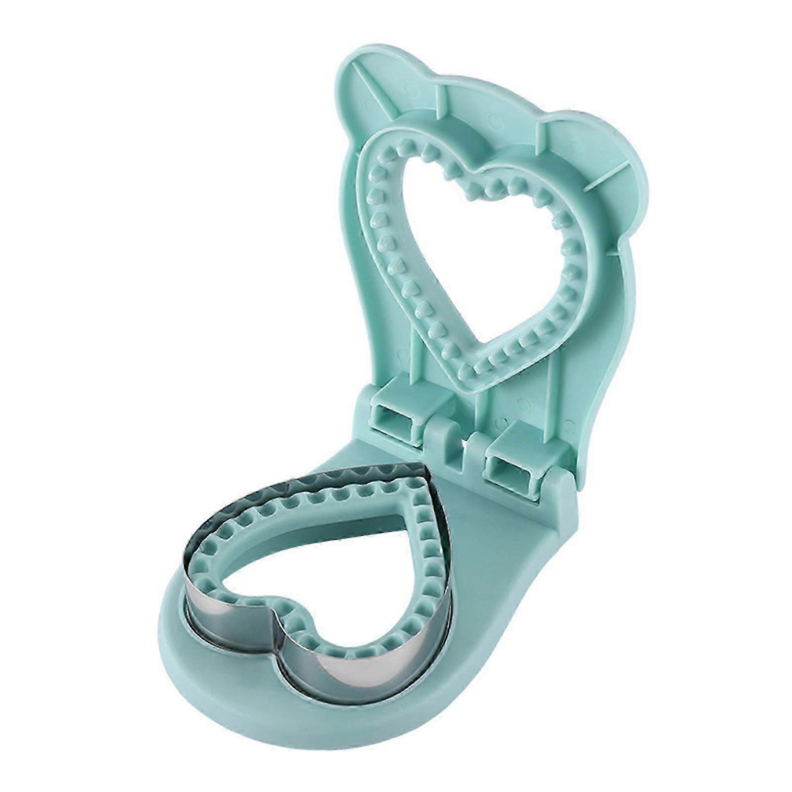 Sandwiches Molds Cutter and Sealer wIth Heart-Shape Multifunctional Crustless Bread Maker DIY Baking Tools