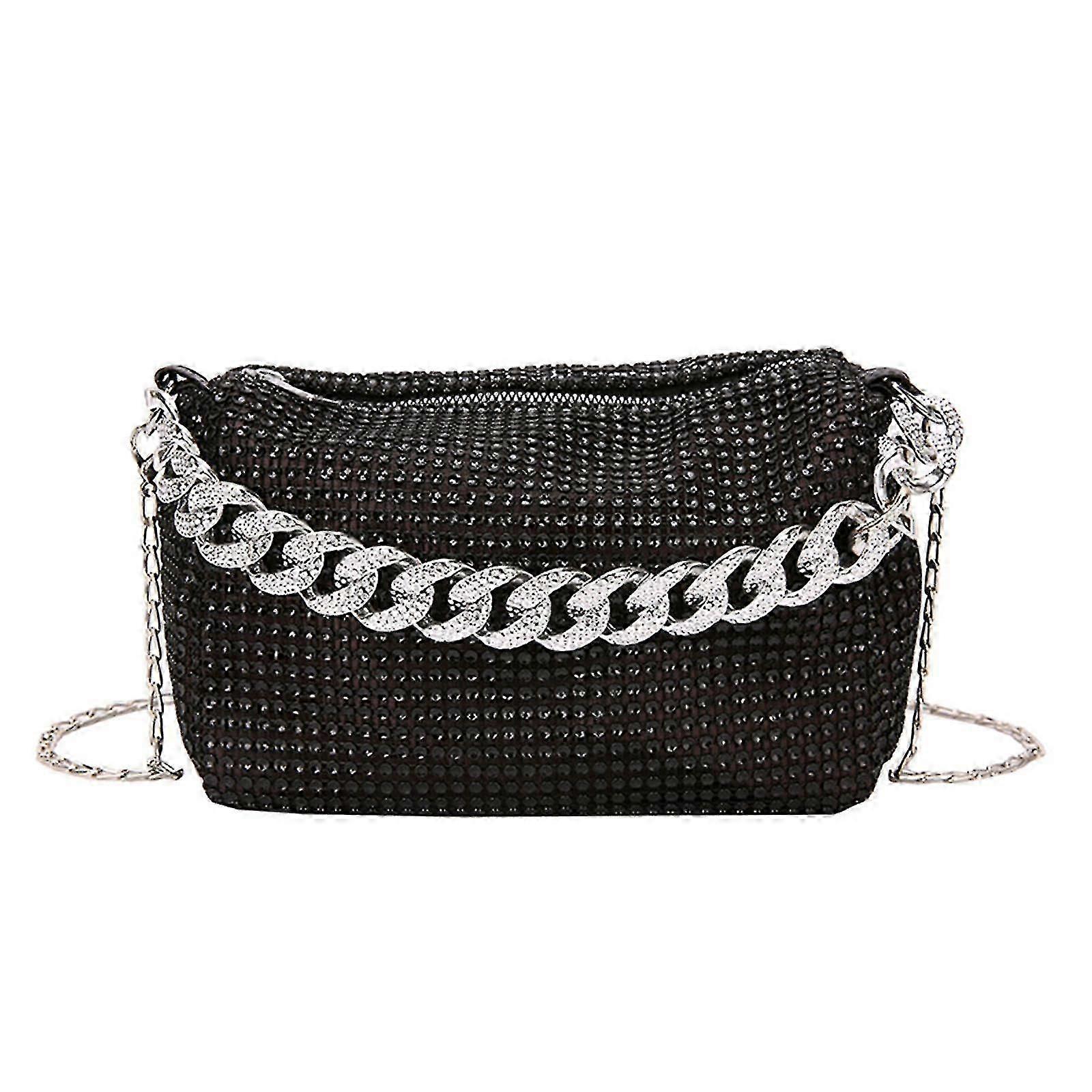 Handbag For Rhinestone Evening Bag Handbag Underarm Shoulder Bag For Carnival Party