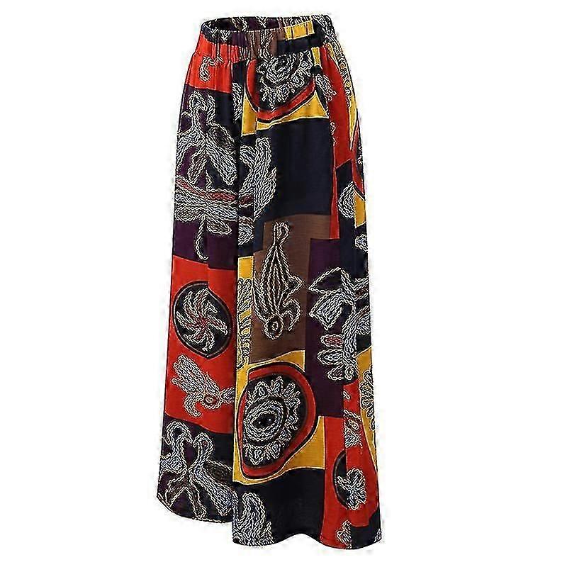 Women's Hippie Palazzo Pants Yoga Boho Indian Gypsy Genie Bohemian Wide Leg Trousers Plus Multi-color Optional
