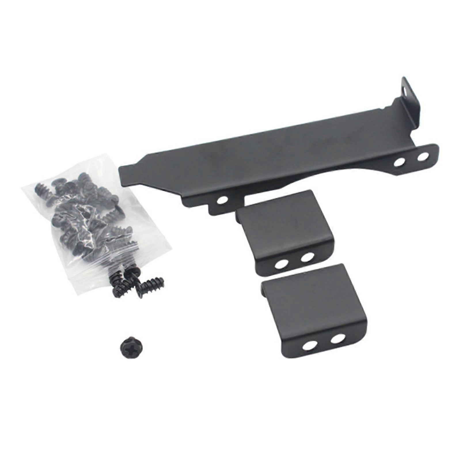 Computer Host DIY Chassis Graphics Card Cooling Support Dual Fan Mount Rack PCI Slot Bracket 8-9cm Fan Installation Computer Radiator Holder