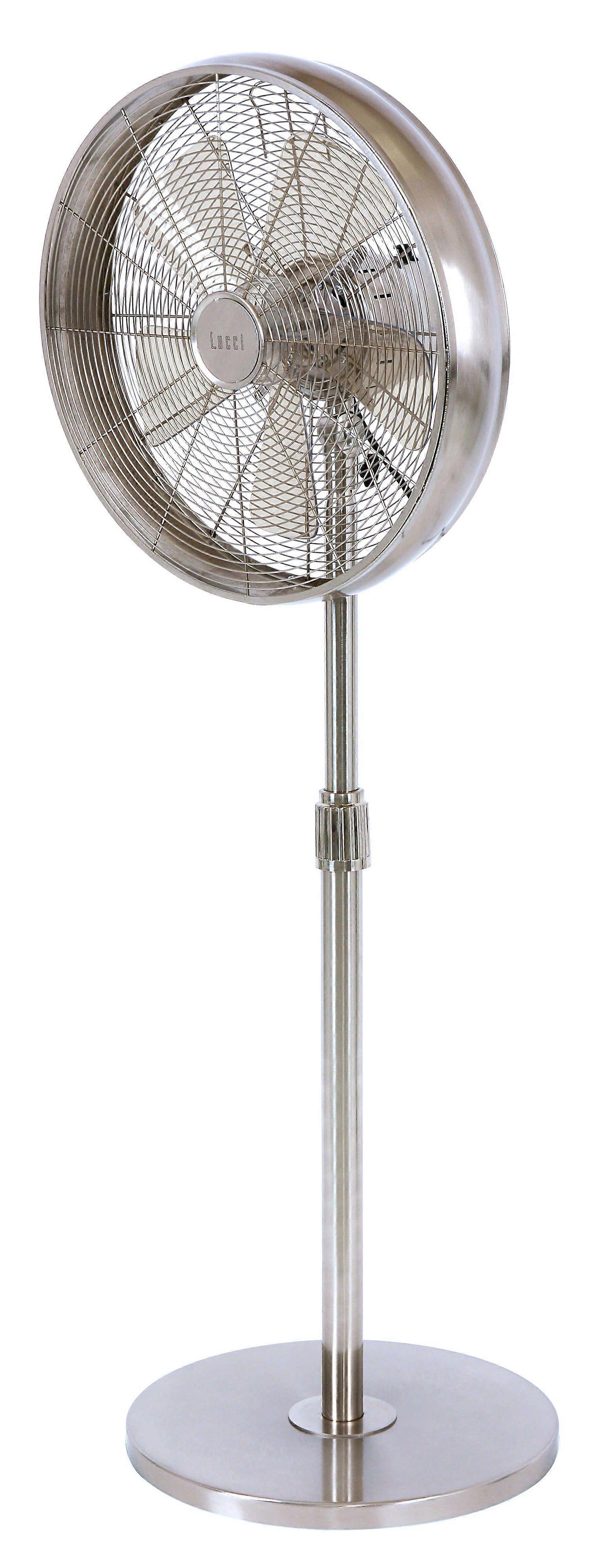 Standing Fan Breeze Pedestal Chrome