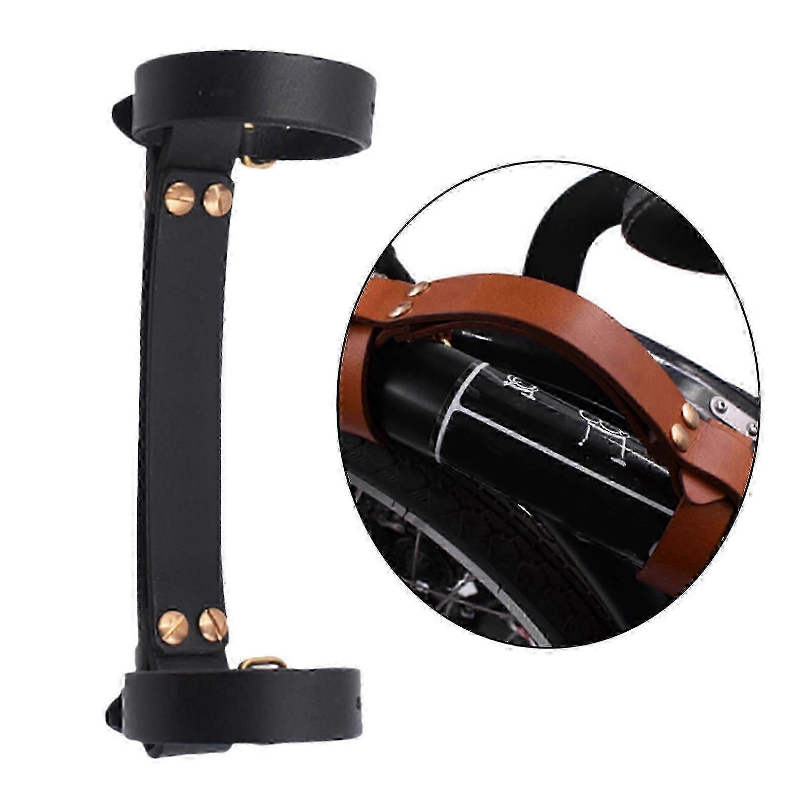 Adjustable Bike Frame Carry Handle Carrier Accessories Bicycle Lifting Leather Strap Frame Handle Lifter for Folding Bike Happy H Happy H