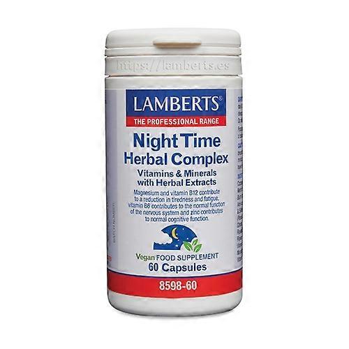 Night time herbal complex 60 capsules