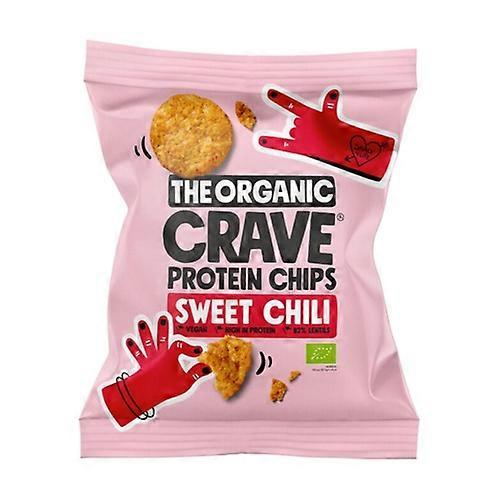 Sweet chili lentil protein chips 30 g