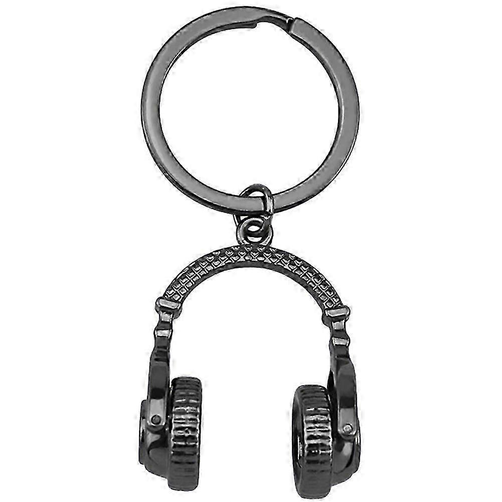 Headphone Pendant Keychain Wallet Keychain Metal Keychain Headphone Hanging Accessory Key Rings Bag Key Chain for Car Keys Purse Backpack Handbag Pend