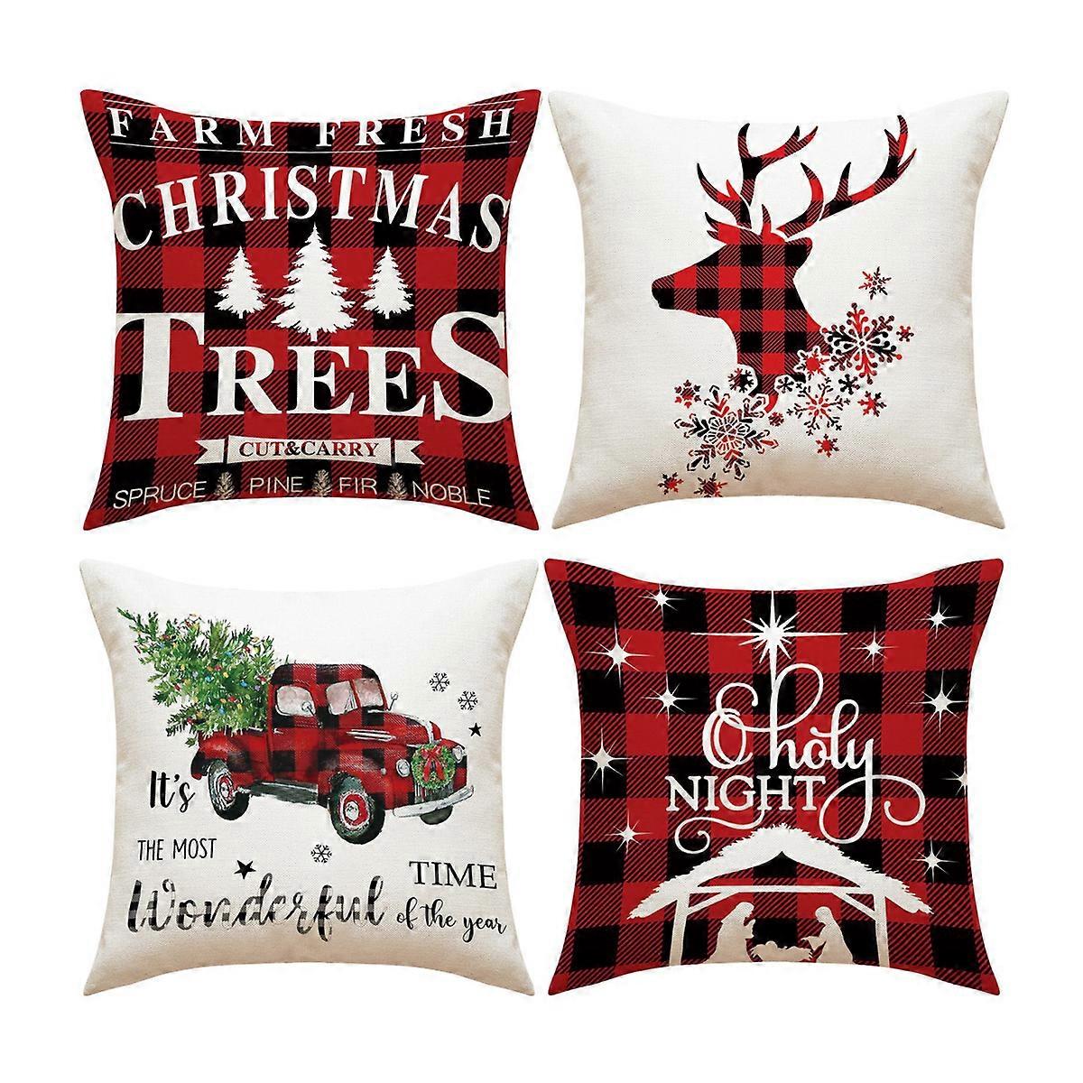 Pillows, Christmas, Decorative