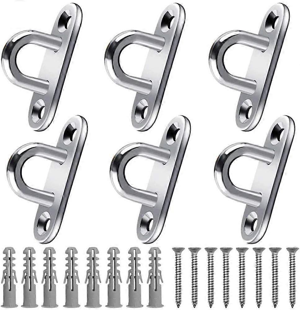 Jeu de 8 crochets à vis - (M6*2)