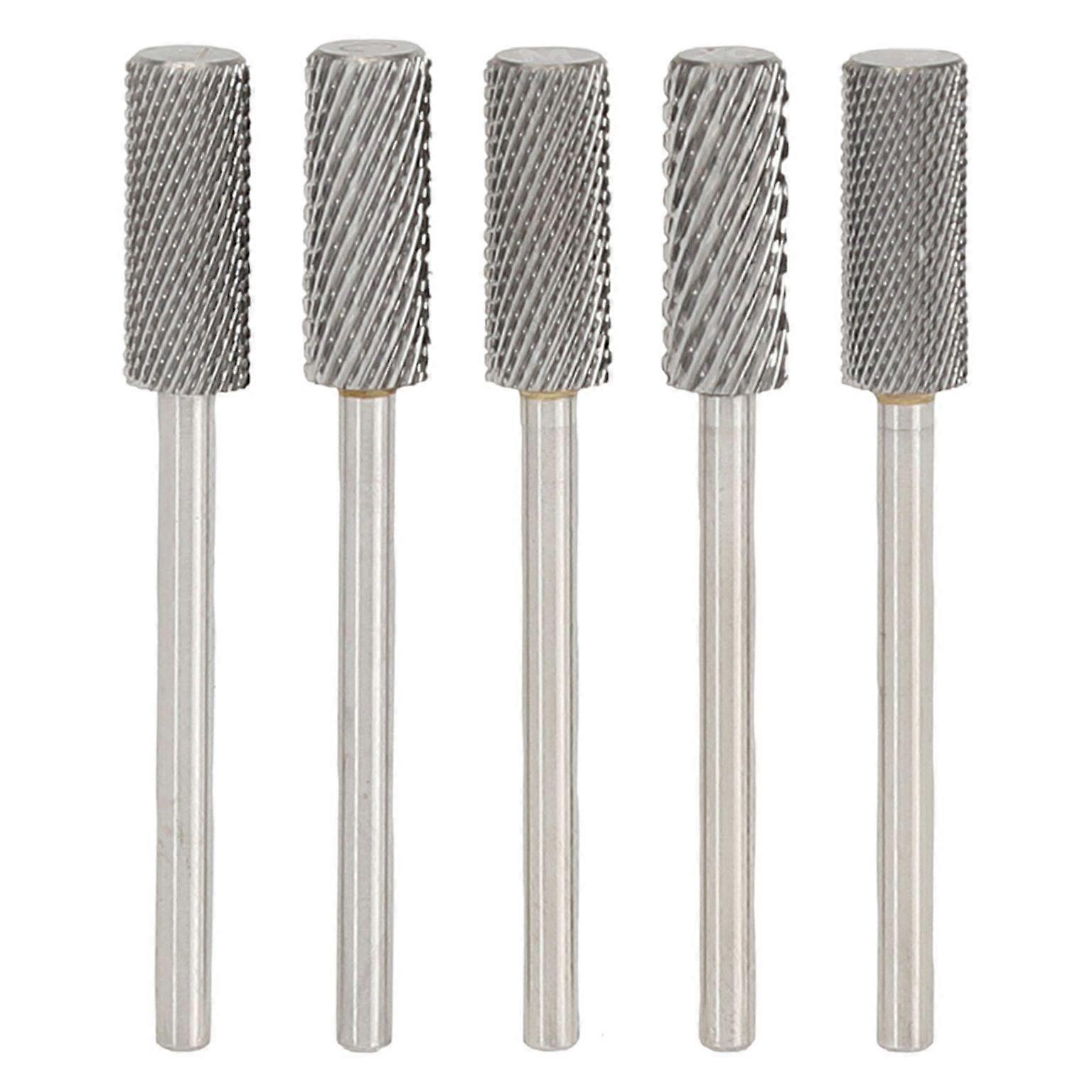 5-Piece Professional Nail Drill Bits Set for Manicure