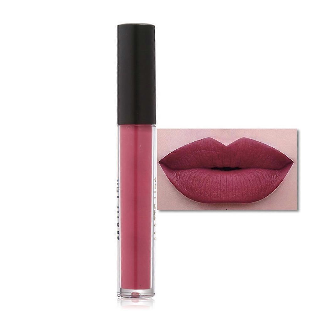 FOCALLURE Matte Lang anhaltender wasserfester feuchtigkeitsspendender Lipgloss Make-up Kosmetik #13