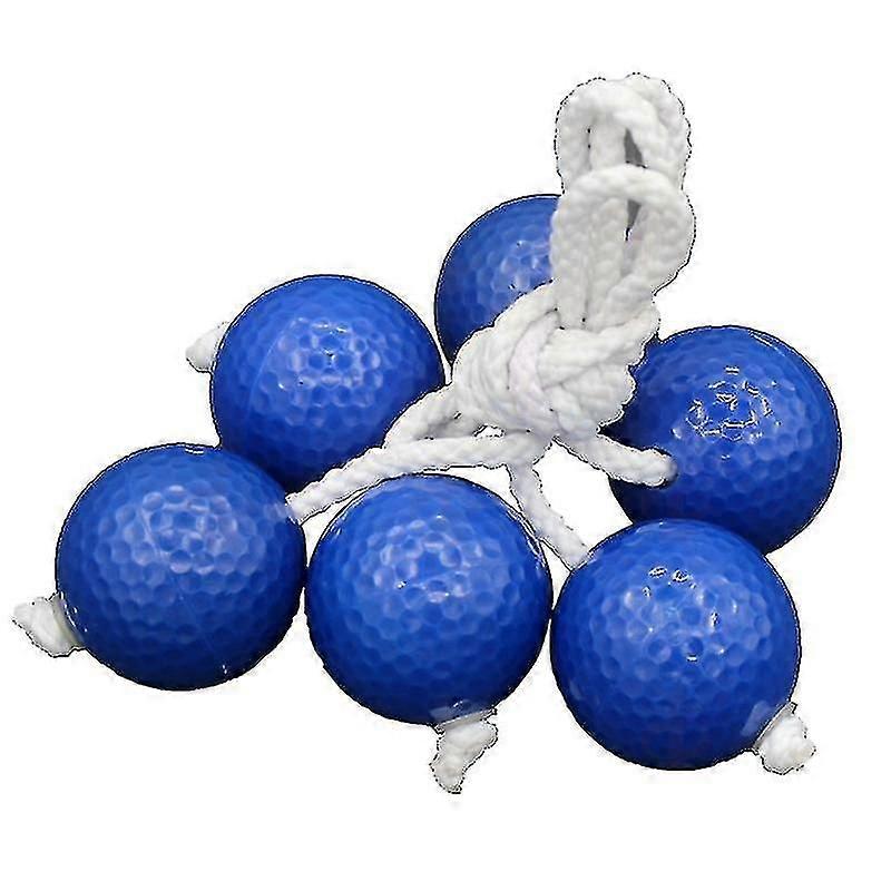 Ladder Ball Toss Game W/ 6 Balls Indoor/outdoor Patio Backyard Lawn Sports