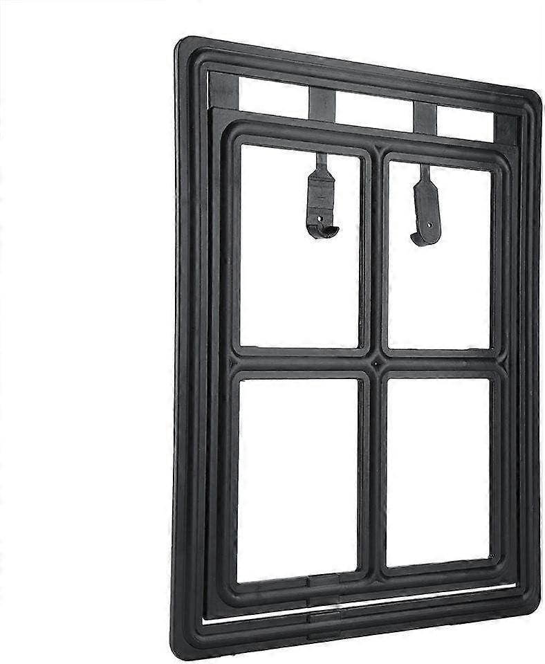 Ανοιγόμενη Πόρτα για Γάτες και Σκύλους, Pet Door με Αυτόματο Κλείσιμο και Πλαίσιο