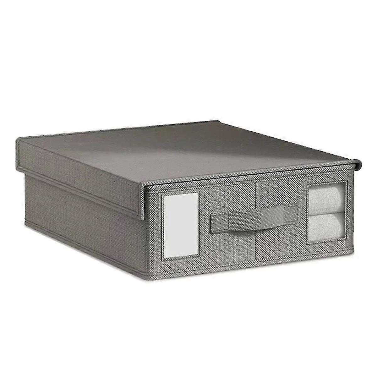 Versatile Non-Woven Oxsuitable ford Storage Box suitable for Bedding, Clothing, and Blankets - Organizer Set suitable for Wardrobe and Home