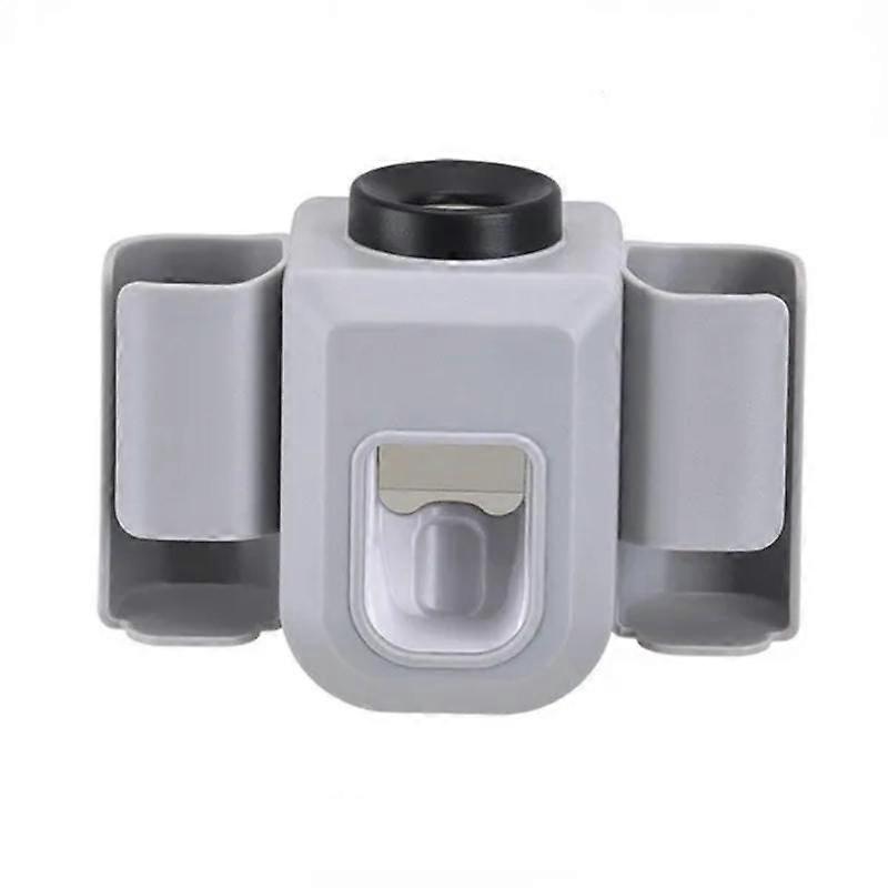Electric Toothbrush Holder Double Hole Wall Toothbrush Organizer Toothbrush Stand Toothpaste Squeezer Bathroom Accessories Punch Free