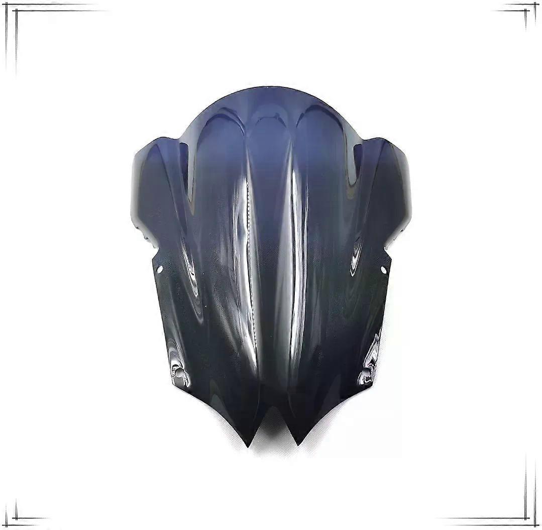 compatible for YZF R6 YZF600 YZF-R6 2008-2016 Motorcycle Windscreen Windshield Double Bubble Wind Guard Deflector Dashboard Cover MAXP