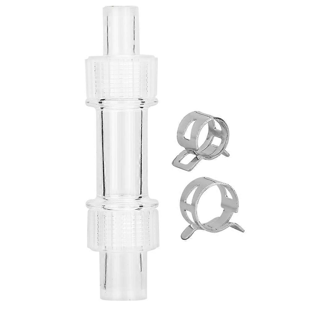 Acrylic Water Pipe Reducing Adapter 12/16 To 16/22, DN10 To DN15, Filter Vat Hose Convert Tube