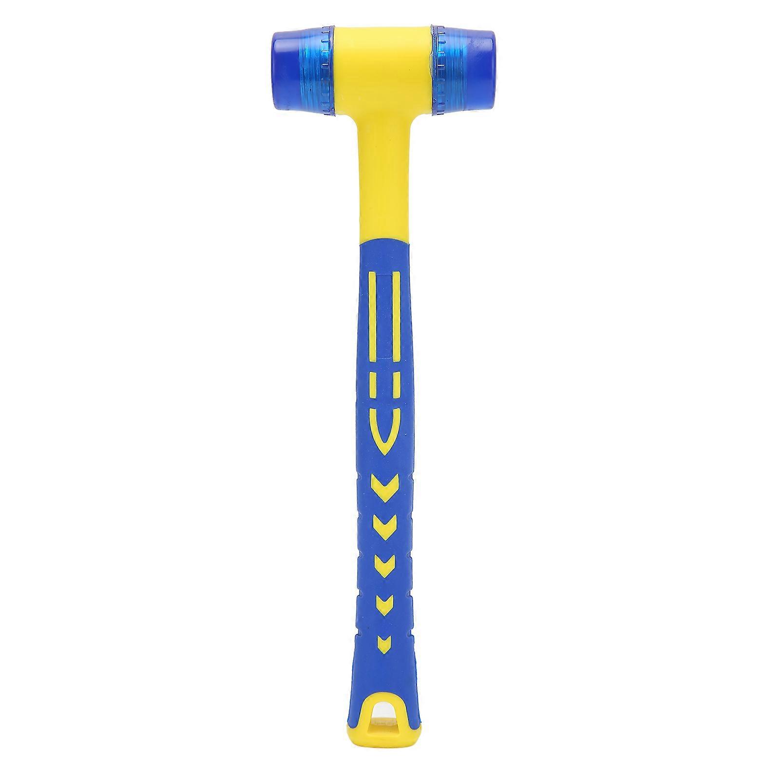 Rubber Mounted Hammer Mini Mallet for Woodworking, Detachable Design for Flooring Installation, Lightweight and Durable