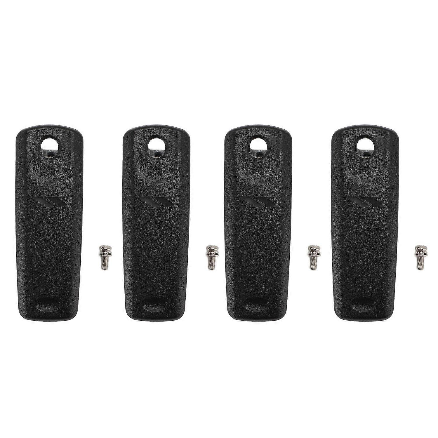 2 Way Radio Belt Clip Heavy Duty Plastic Portable Radio Back Clip for Vertex Standard VX‑230 VX‑231