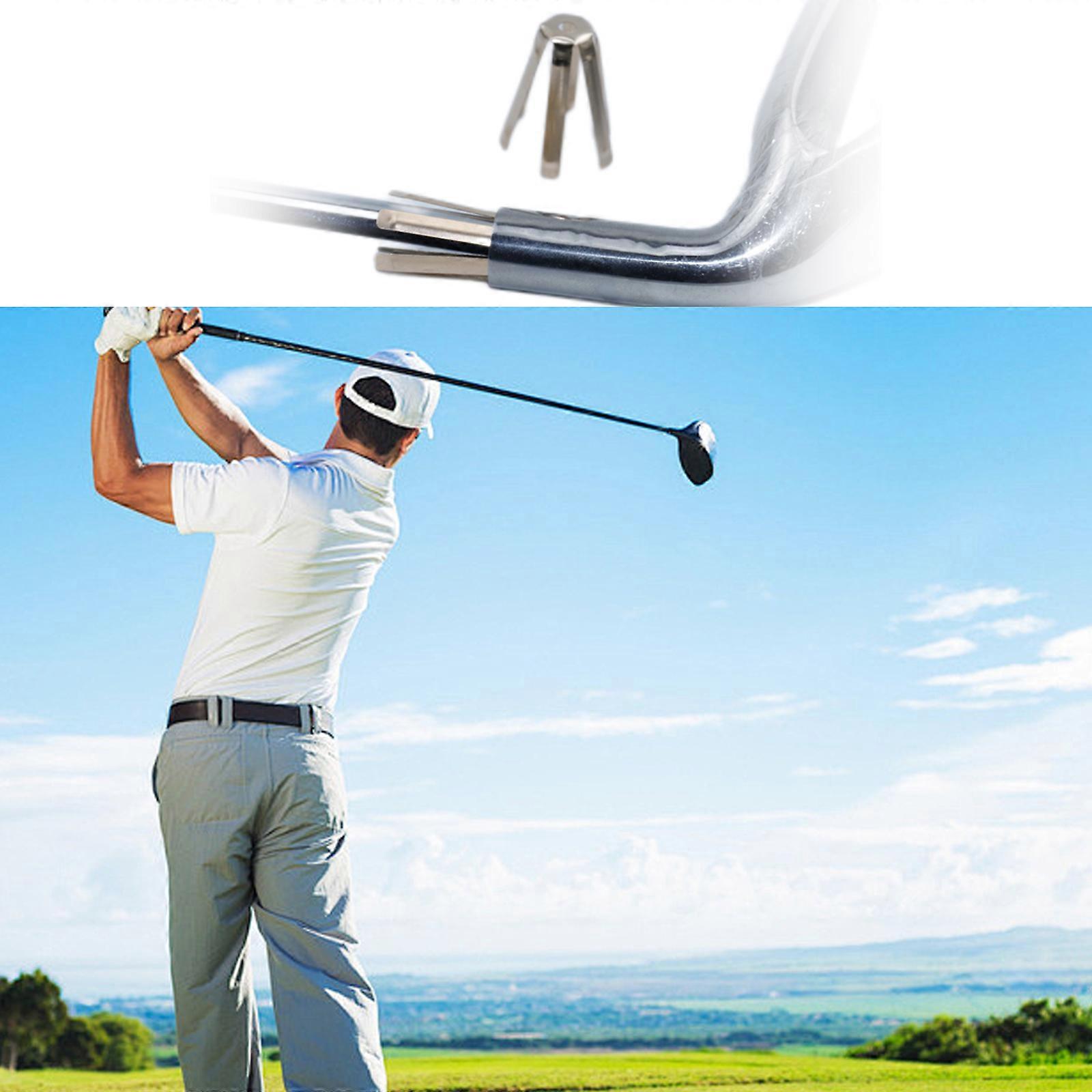 5Pcs ορείχαλκος Shims ορείχαλκων άξονων γκολφ Προσαρμοστής Shims εύκολος στη χρήση για τα περισσότερα εξαρτήματα αξόνων γκολφ αξόνων 25mm αξόνων σιδήρου