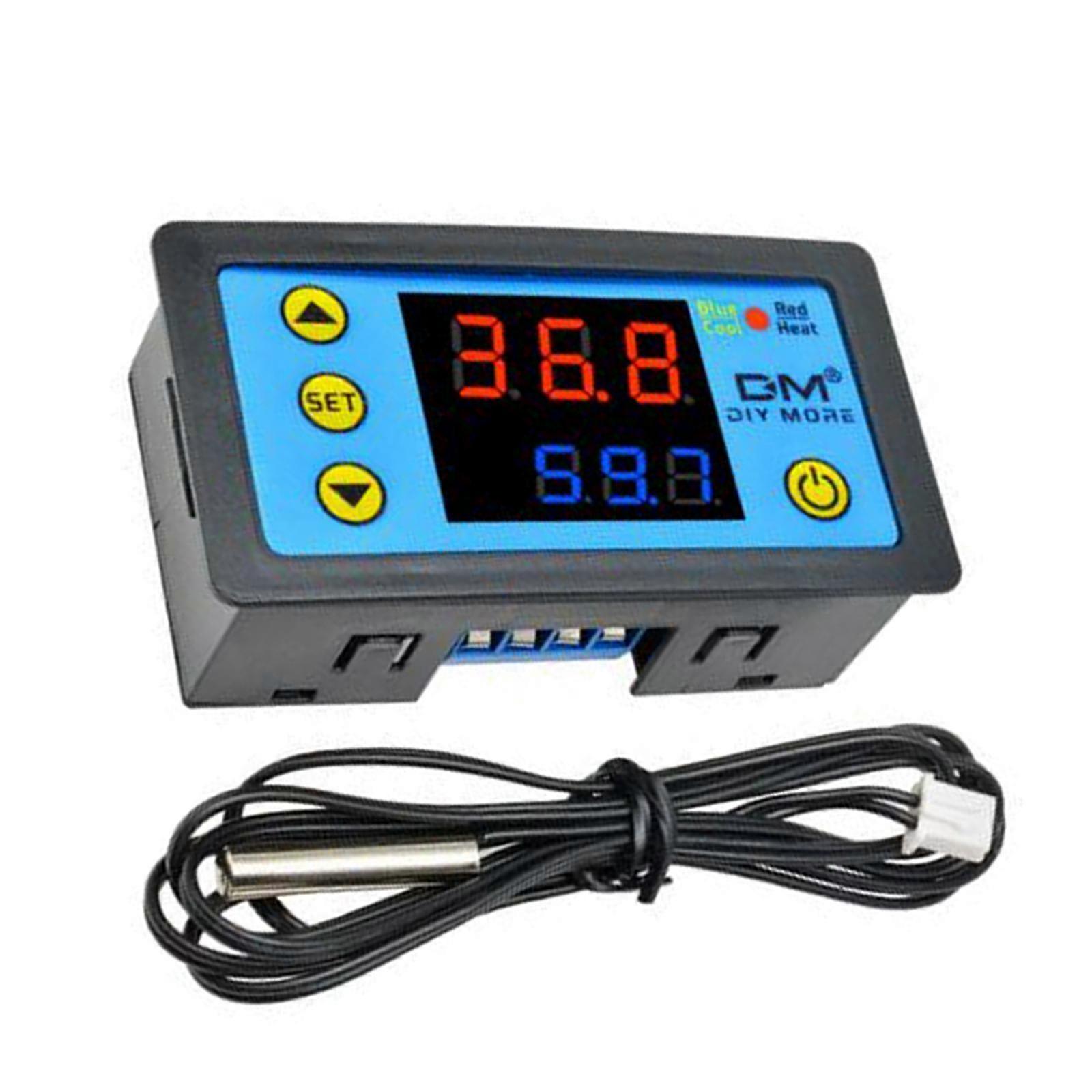 220V Digital Temperature Temp Controller Thermostat + NTC Sensor Probe