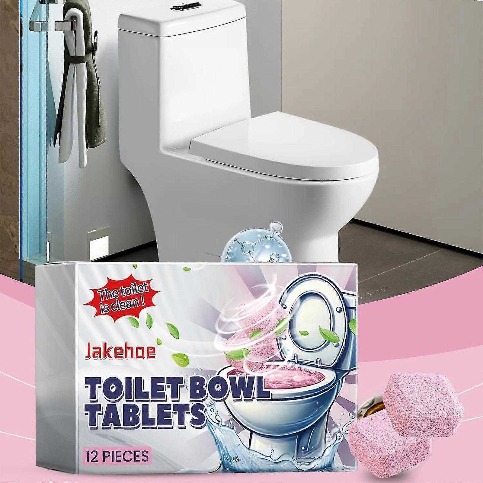 Toilet Bowl Cleaners Splash Toilet Bowl Cleaner Bombs, Natural Toilet Bowl Cleaner Tablets for a Fresh and Sparkling Toilet