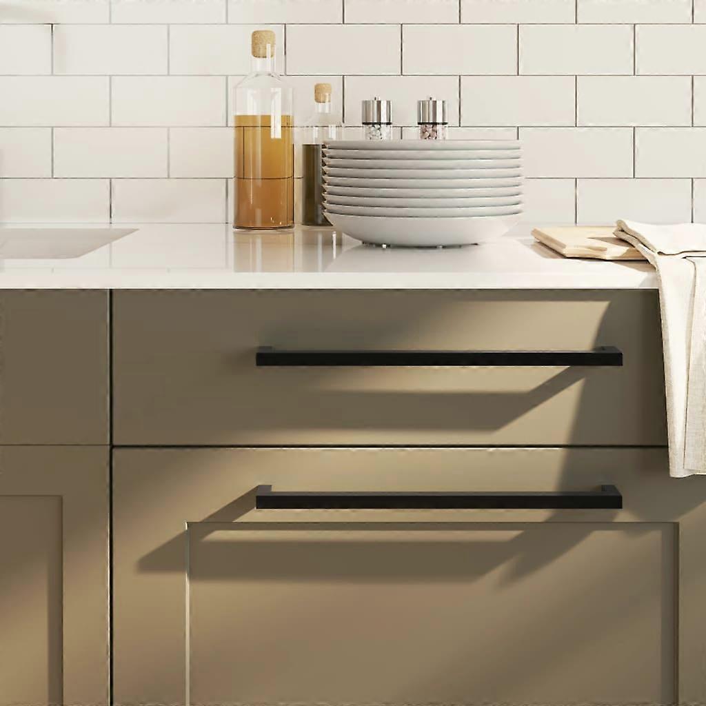 家具把手 20 件 黑色 320 毫米 不锈钢